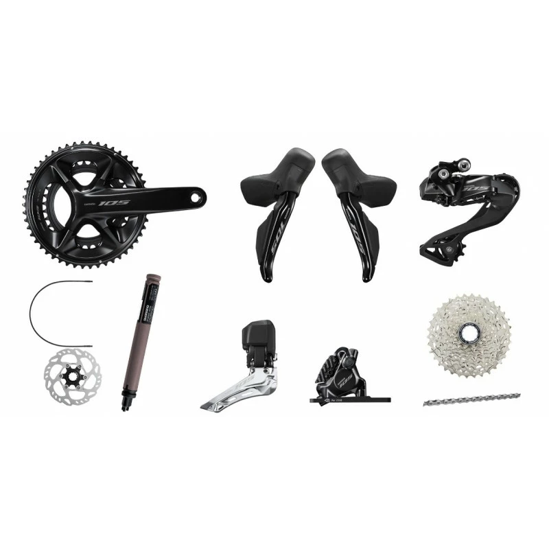 Bicicleta Pinarello Paris Disk 2023 Shimano 105 12v Di2 Rojo Brillo 5 Bicicleta Pinarello Paris Disk 2023 Shimano 105 12v Di2 Rojo Brillo - Imagen 3