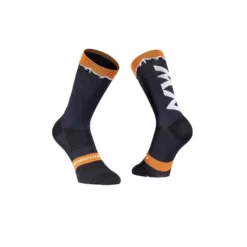 Calcetines Northwave Clan Negro/Naranja