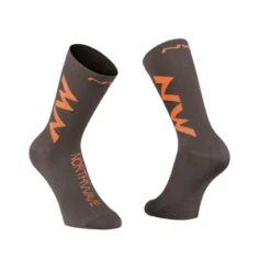 Calcetines Northwave Extreme Air Antracita/Naranja Siena