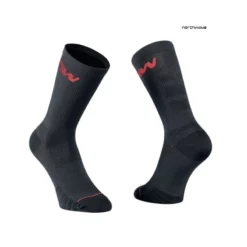 Calcetines Northwave Extreme Pro 22 Negro/Rojo