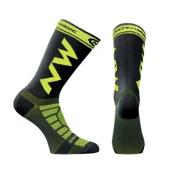 Calcetines Northwave Extreme Pro Negro/Lima Fluo