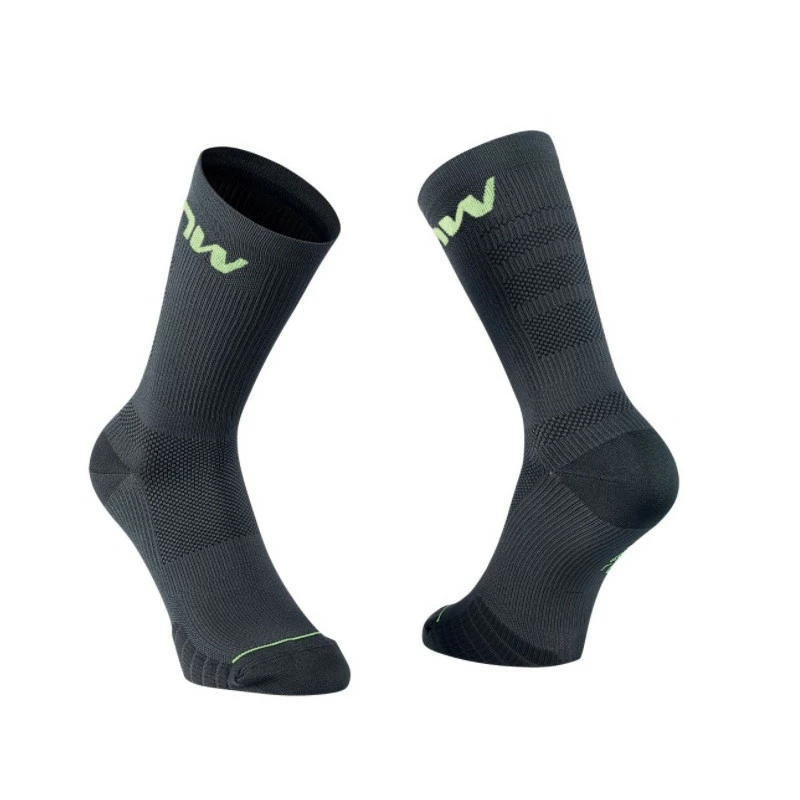 Calcetines Northwave Extreme Pro Negro/Amarillo Fluo 3 Calcetines Northwave Extreme Pro Negro/Amarillo Fluo