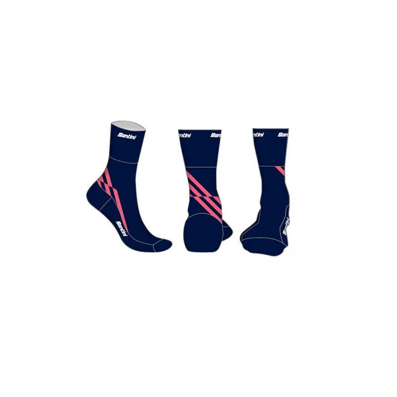 Calcetines Santini Hero Medium Granatina 3 Calcetines Santini Hero Medium Granatina