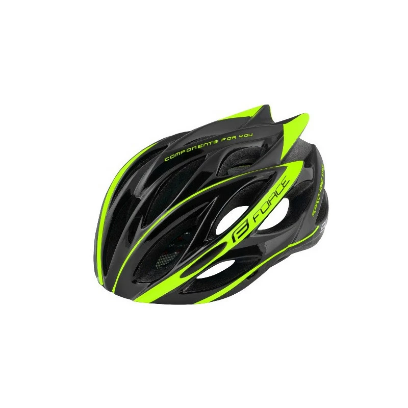 Force Bike Components Casco Force Bull Negro/Amarillo Fluo 3 Force Bike Components Casco Force Bull Negro/Amarillo Fluo