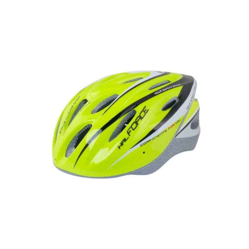 Force Bike Components Casco Force Hal Amarillo Fluo/Blanco/Negro 3 Force Bike Components Casco Force Hal Amarillo Fluo/Blanco/Negro