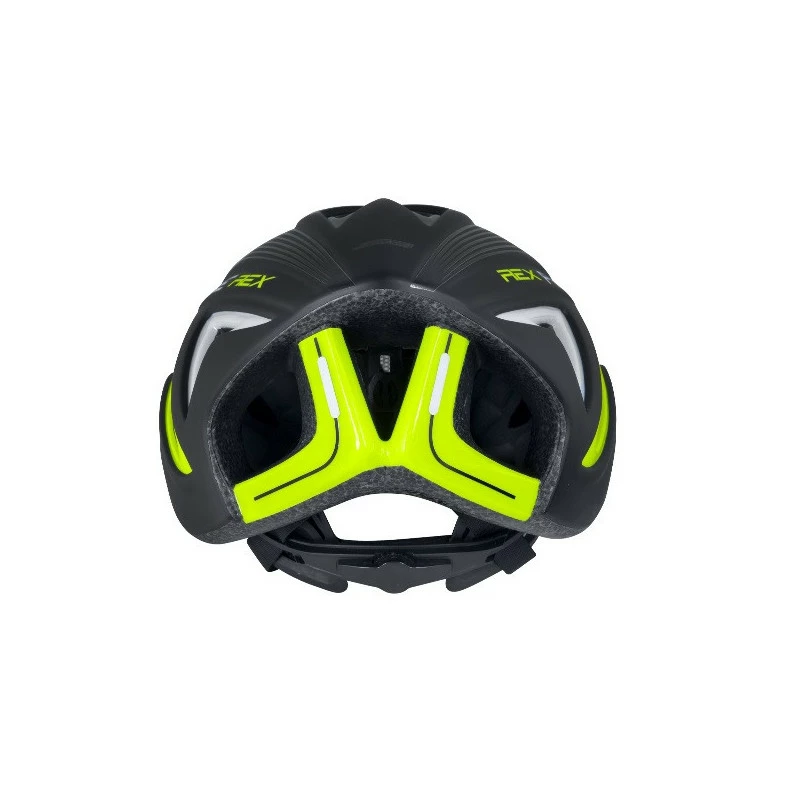 Force Bike Components Casco Force Rex Negro/Amarillo Fluo 4 Force Bike Components Casco Force Rex Negro/Amarillo Fluo - Imagen 2