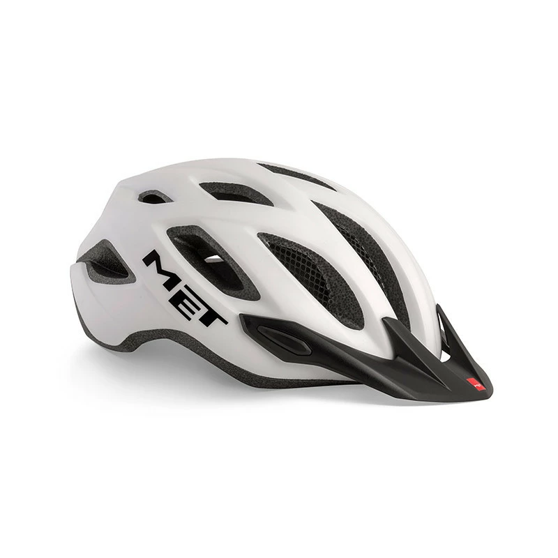Casco Met Crossover Blanco Mate 3 Casco Met Crossover Blanco Mate
