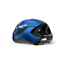 Casco Met Strale Azul Metálico Brillo -Bicicletas Ventas casco met strale azul metalico brillo 1