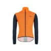Chaqueta Santini Nebula Windbreaker Naranja Fluo -Bicicletas Ventas chaqueta santini nebula windbreaker naranja fluo