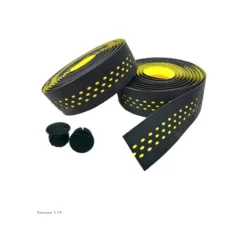 Cinta Manillar Deda Presa Negro/Amarillo