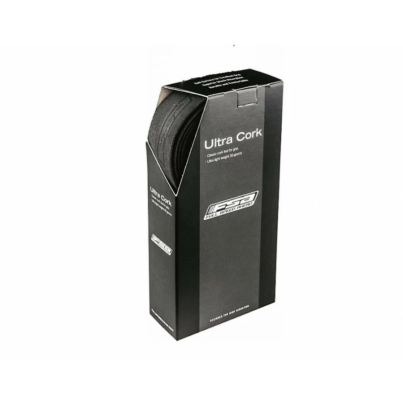 Cinta Manillar FSA Ultra Cork Negro 3 Cinta Manillar FSA Ultra Cork Negro
