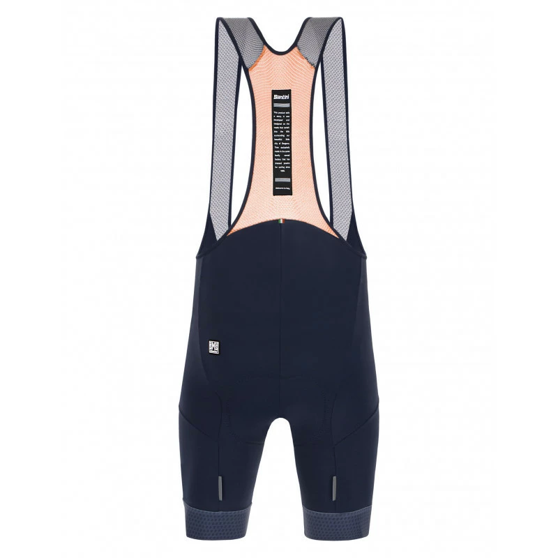 Culotte Santini Karma Kite Corto Con Tirantes Azul 4 Culotte Santini Karma Kite Corto Con Tirantes Azul - Imagen 2