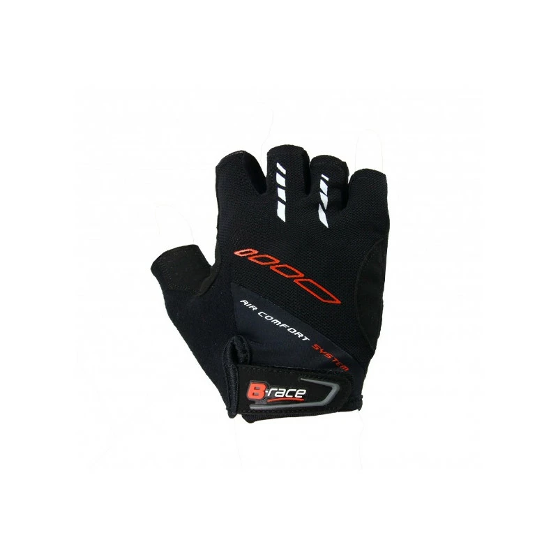 Guantes B-Race Bump Gel Cortos Negro 3 Guantes B-Race Bump Gel Cortos Negro