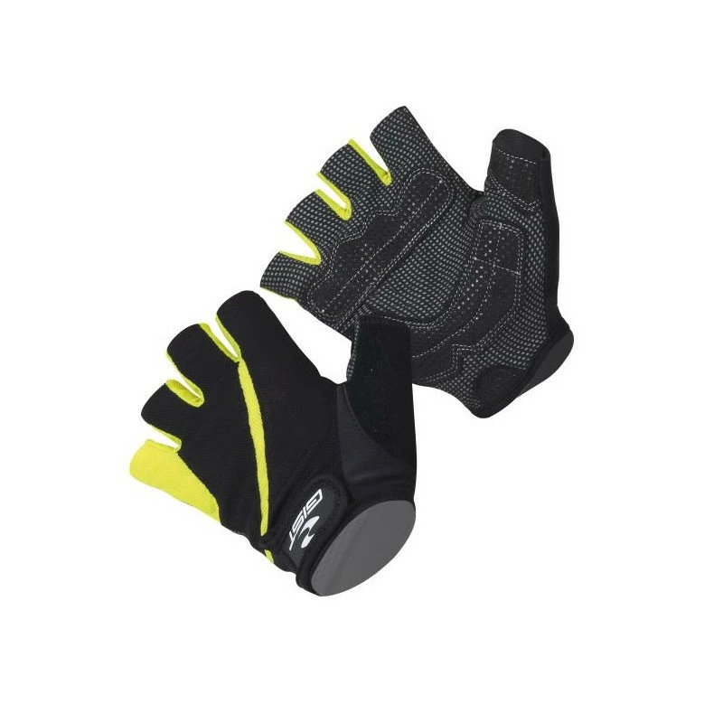 Guantes Gist Feel Cortos Negro/Amarillo Fluo 3 Guantes Gist Feel Cortos Negro/Amarillo Fluo