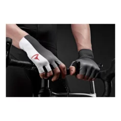 Guantes Pinarello Think Asymetric Cortos Negro/Blanco