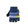 Guantes Santini Cortos UCI Rainbow Azul