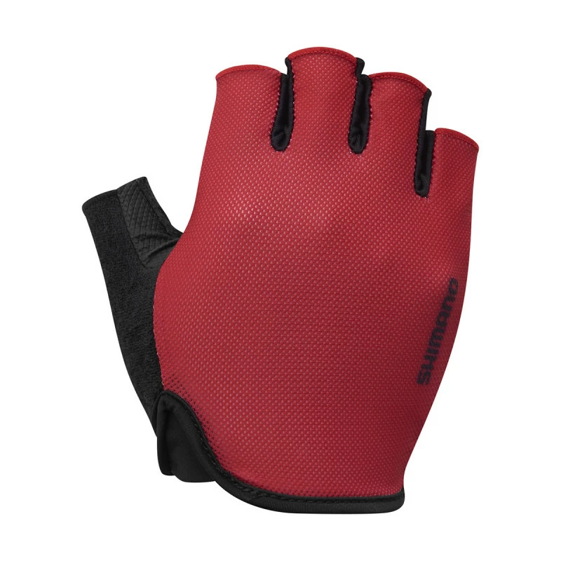 Guantes Shimano Airway Cortos Rojo 3 Guantes Shimano Airway Cortos Rojo