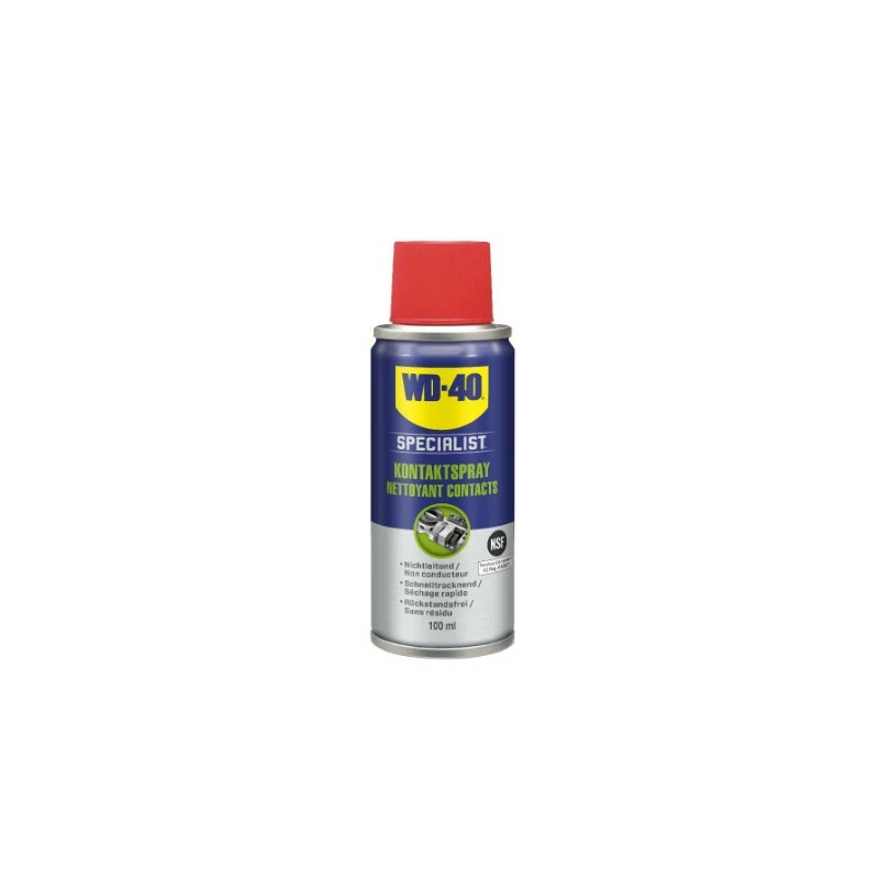 Limpiador De Contactos WD-40 Secado Rápido 100ml 3 Limpiador De Contactos WD-40 Secado Rápido 100ml