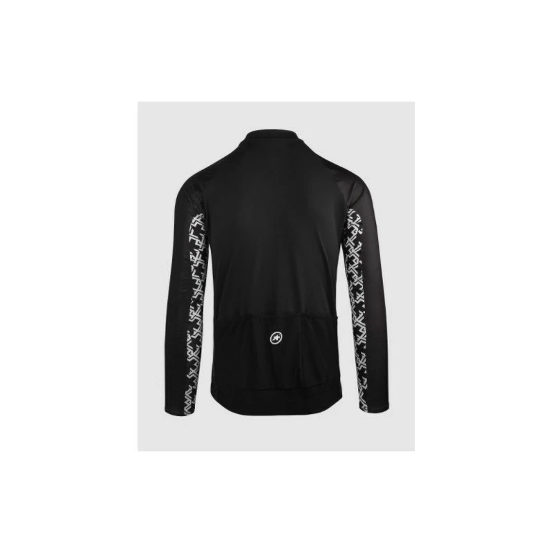Maillot Assos Mille GT Spring Fall Manga Larga Negro 4 Maillot Assos Mille GT Spring Fall Manga Larga Negro - Imagen 2