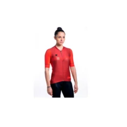 Maillot Inverse Spectra Rojo Manga Corta -Bicicletas Ventas maillot inverse spectra rojo manga corta 1