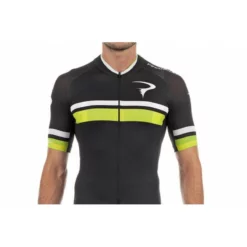 Maillot Pinarello Corsa Manga Corta Negro/Amarillo
