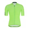 Maillot Santini Colore Manga Corta Verde Fluo -Bicicletas Ventas maillot santini colore manga corta verde fluo