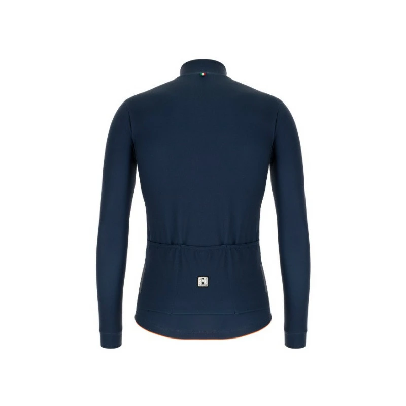 Maillot Santini Colore Manga Larga Blu Nautic 4 Maillot Santini Colore Manga Larga Blu Nautic - Imagen 2