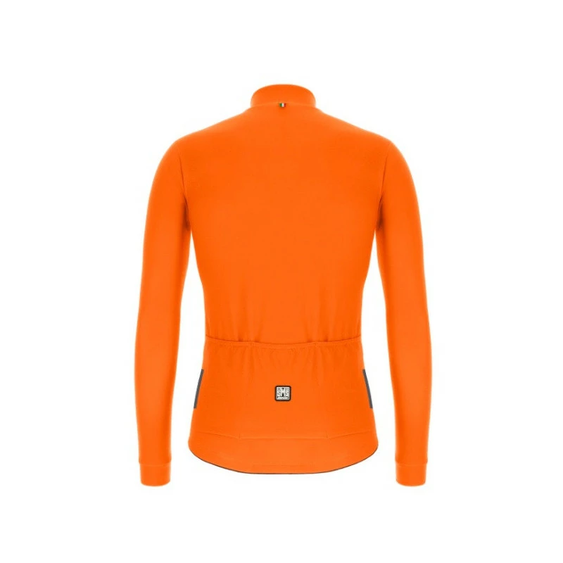 Maillot Santini Colore Manga Larga Naranja 4 Maillot Santini Colore Manga Larga Naranja - Imagen 2