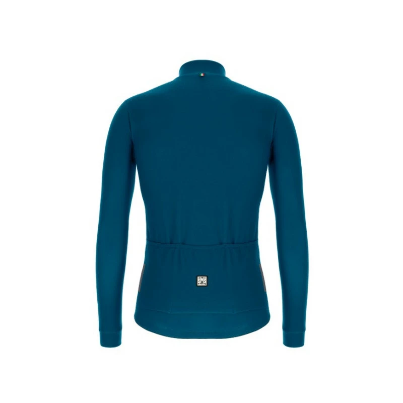 Maillot Santini Colore Manga Larga Teal 4 Maillot Santini Colore Manga Larga Teal - Imagen 2