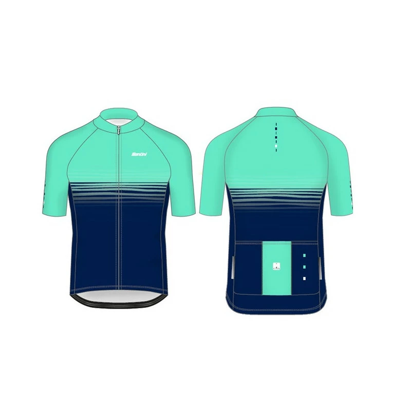 Maillot Santini Hero Acqua Manga Corta 3 Maillot Santini Hero Acqua Manga Corta