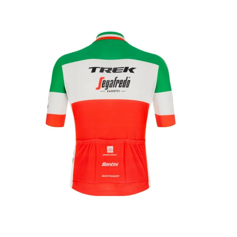 Maillot Santini Trek/Segafredo Campeón Italia Manga Corta 4 Maillot Santini Trek/Segafredo Campeón Italia Manga Corta - Imagen 2