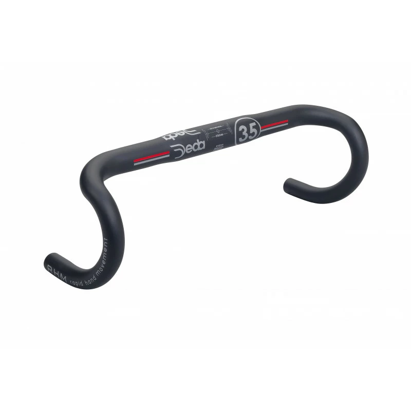 Manillar Deda M35 Aluminio Negro Mate 3 Manillar Deda M35 Aluminio Negro Mate