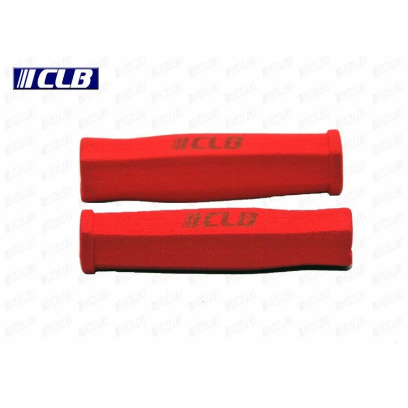 Puños Manillar CLB PU-132 Neopreno Alta Densidad Rojo 3 Puños Manillar CLB PU-132 Neopreno Alta Densidad Rojo