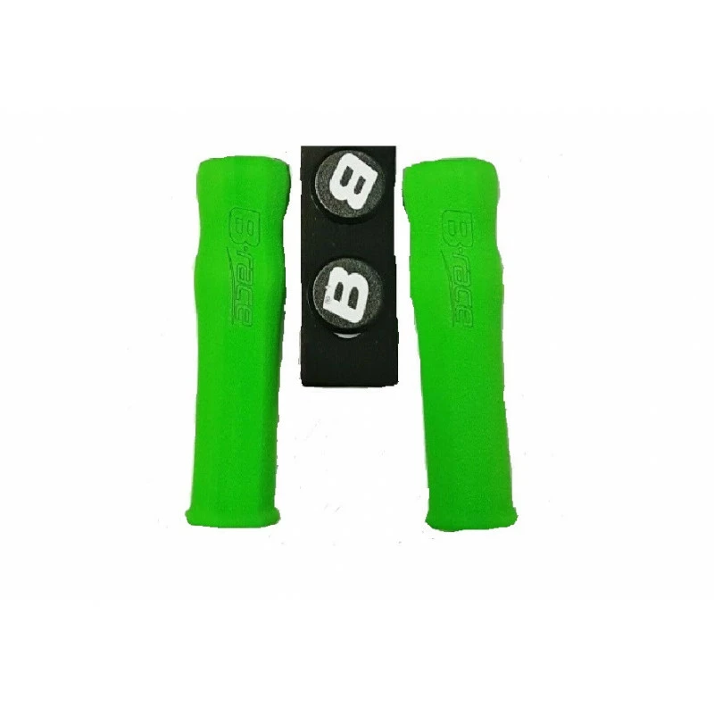Puños Manillar B-Race Light Verde Fluo 3 Puños Manillar B-Race Light Verde Fluo